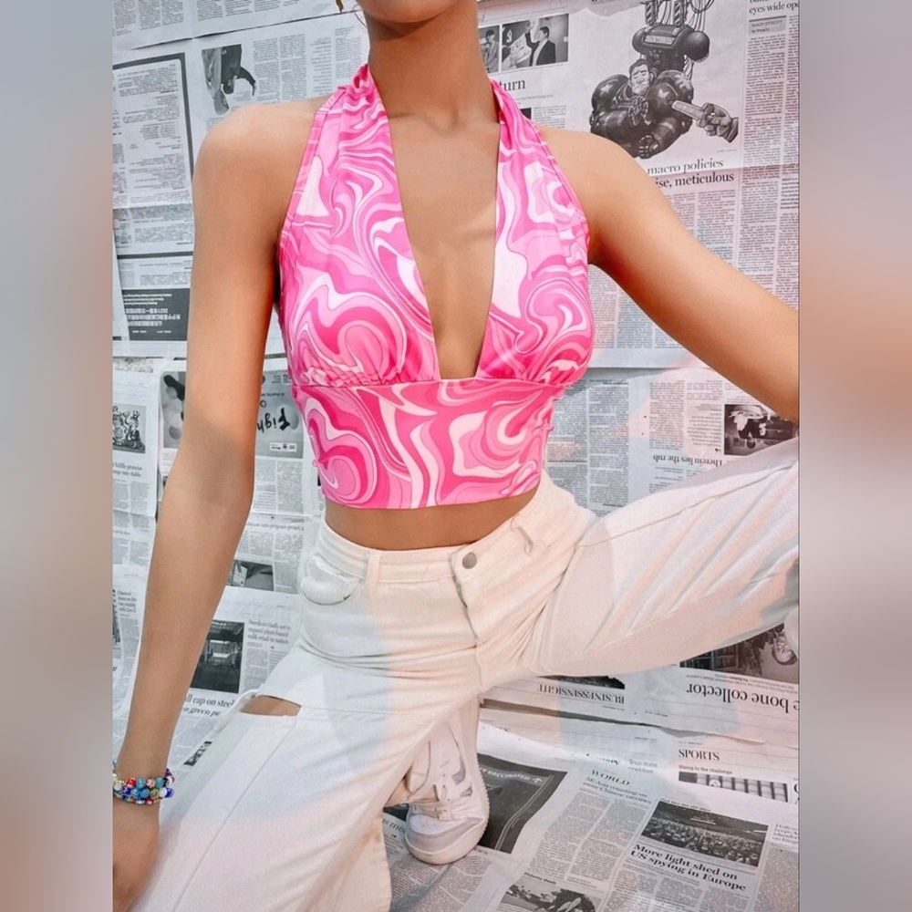 Halter Crop Top